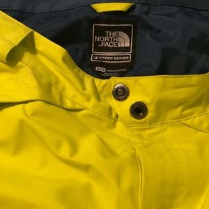 The north face ski pants yellow